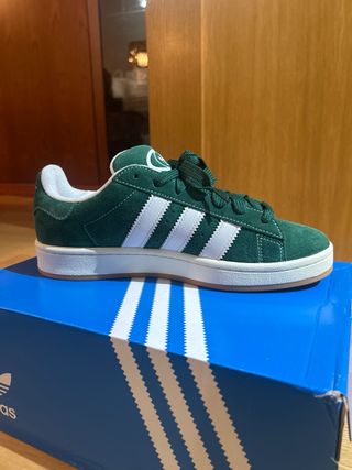 Zapatillas Adidas Campus Verde Talla 42 2/3 (FR)