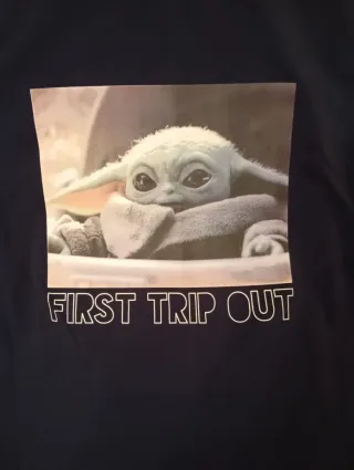 Camiseta Star Wars Baby Yoda XL