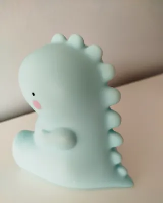 Luz Noche Infantil Dinosaurio Azul