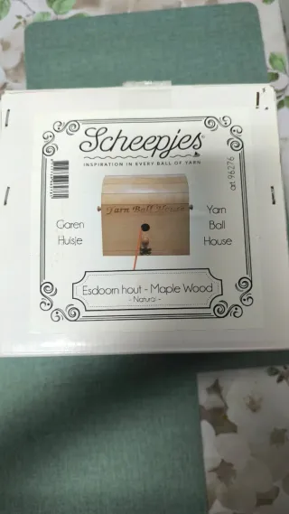 Caja para ovillos Scheepjes - Madera de arce