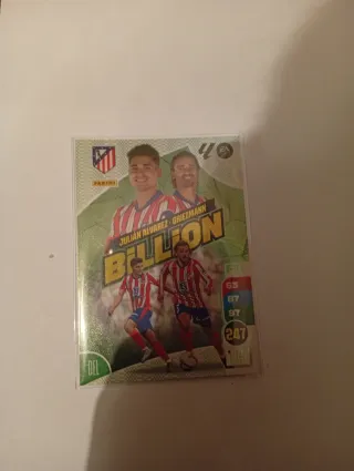 Cromo Panini BILLION Julián Álvarez Griezmann