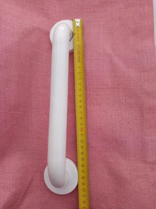 Barra de apoyo para baño de acero
