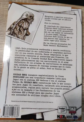 Unidad Beta juego de rol