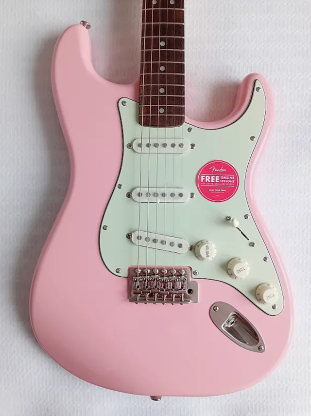 Squier Stratocaster CV 60s Shell Pink