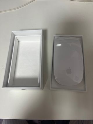 Apple Magic Mouse Plata Blanco