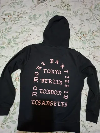 Sudadera Mister Tee Negra Talla M