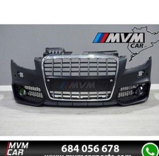 Paragolpes delantero Audi A4 B7 look S4 con parril