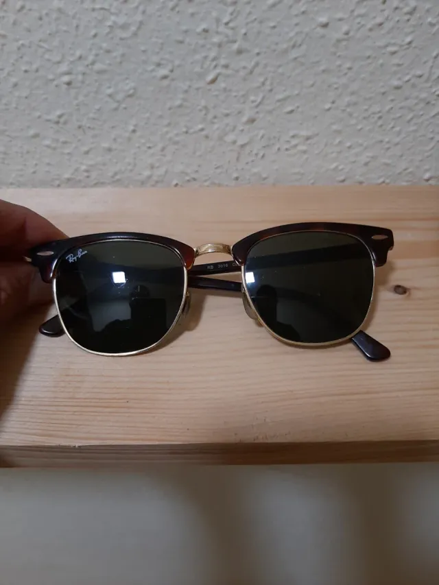 Gafas de sol Ray-Ban Clubmaster Marrón/Dorado