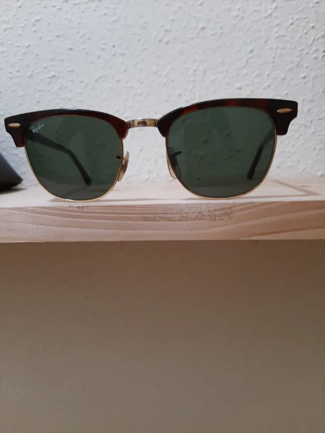 Gafas de sol Ray-Ban Clubmaster Marrón/Dorado