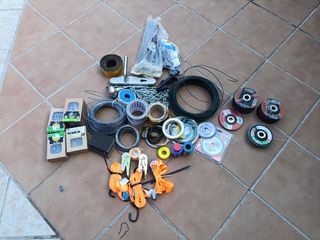 Lote materiales obra y herramienta