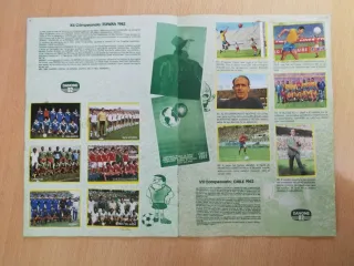 Álbum Fútbol en Acción Danone 82 Completo