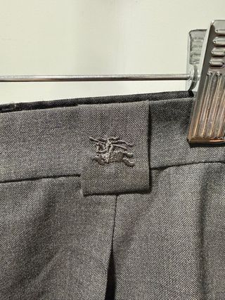 Burberry London Grey Pants Size 48 Made in Spain
