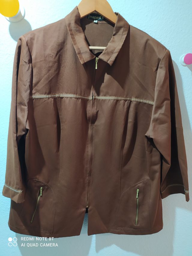 Conjunto Mapant's Camisa y Pantalón Marrón