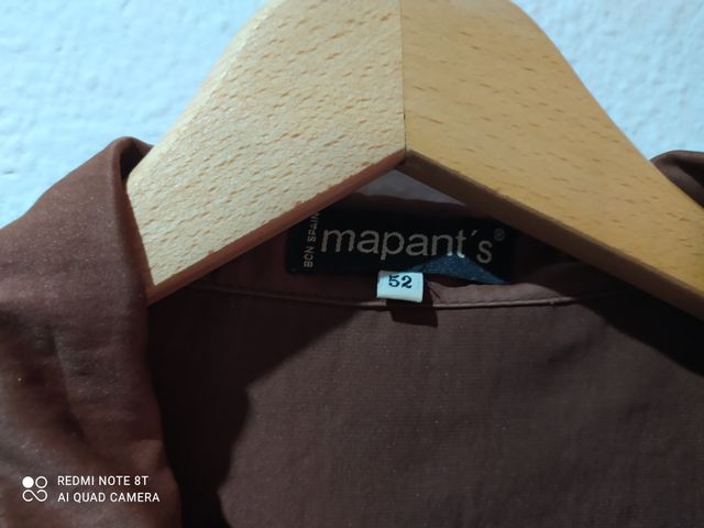 Conjunto Mapant's Camisa y Pantalón Marrón