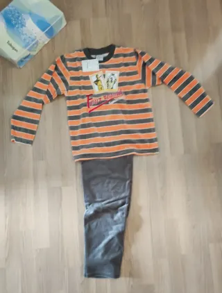 Pijama Tundosado Niño Tobogán Talla 10