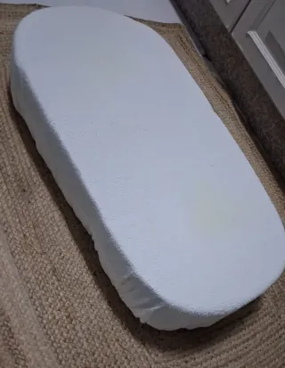 Colchón Minicuna Ovalado Blanco