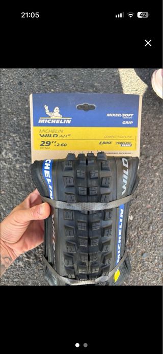 Cubierta Michelin Wild AM 29x2.60