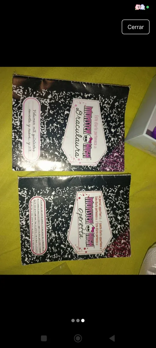 Lote Accesorios Monster High