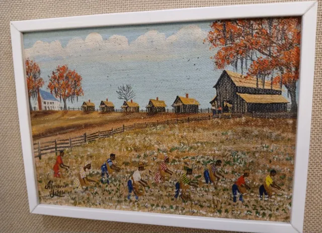 Óleo sobre tables ALMARIE PITTMAN LITTLE 1982