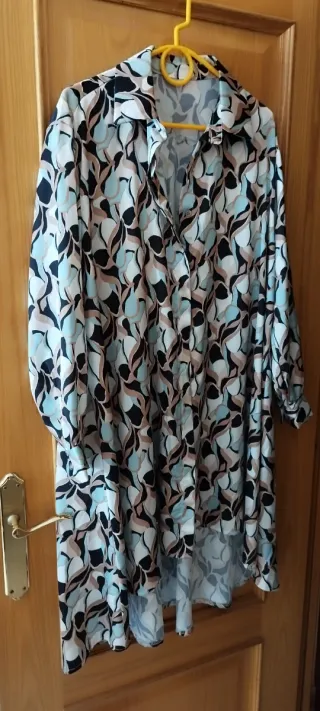 Túnica curvy estampada talla única