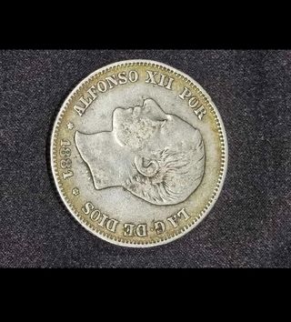 Moneda 2 Pesetas 1838 España