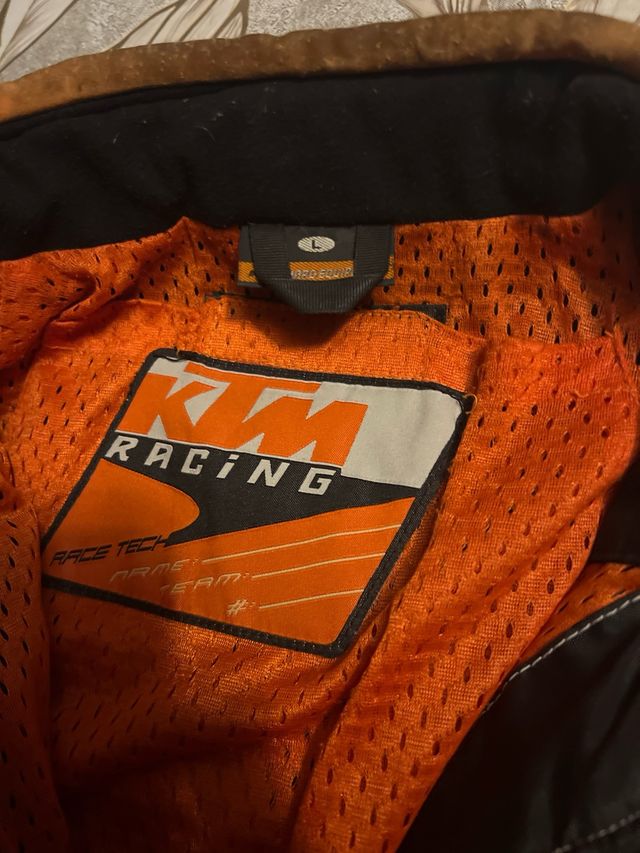 Chaqueta KTM RACING Naranja/Negra