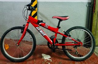 Bici MTB Infantil Genox 20 pulgadas Roja