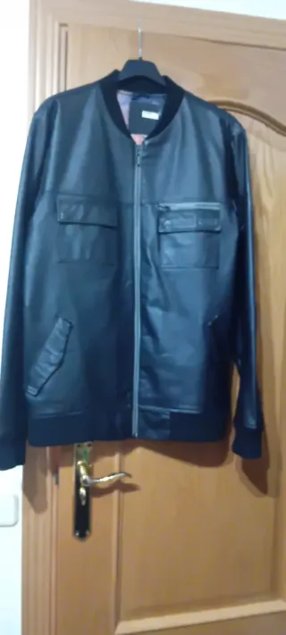 Cazadora Nixon Negra Talla L