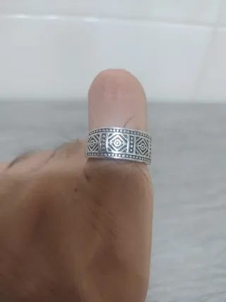Anillo Unisex Ajustable acero