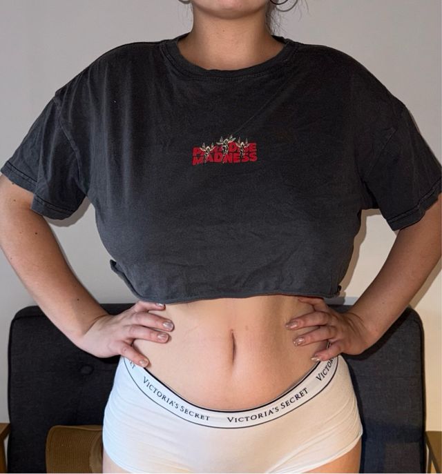 Camiseta corta gris Paradise Madness