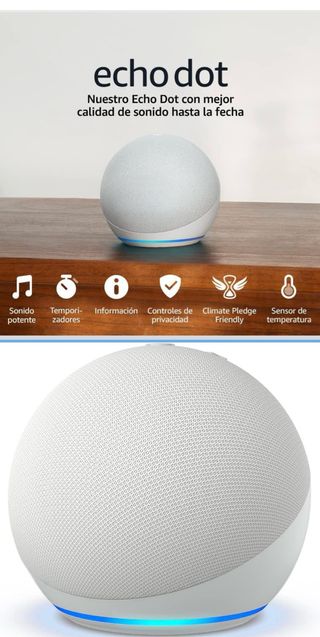 Amazon Echo Dot con enchufe inteligente