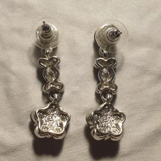 Pendientes vintage mineral negro - Ref. 2510182125