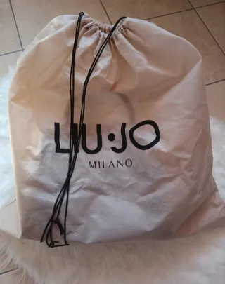 Borsa Liu Jo Blu Ecopelle Verniciata