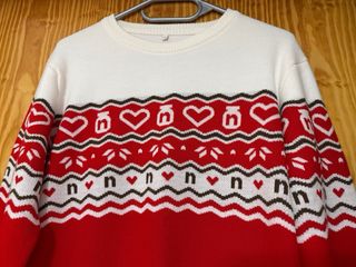 Jersey Navideño Nutella Rojo y Blanco