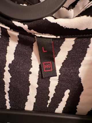Camisa estampada cebra