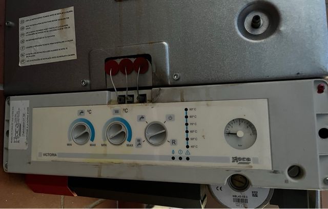 Caldera Roca Victoria. Gas Natural.