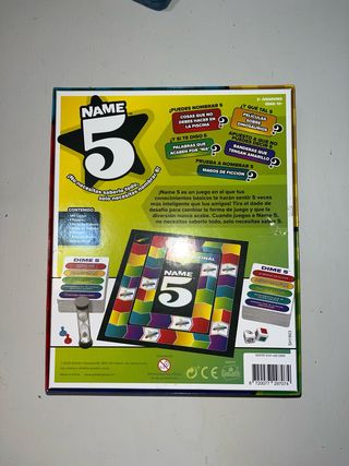 Juego de mesa Name 5 Goliath