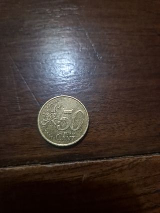 Moneda 50 céntimos Luxemburgo 2004