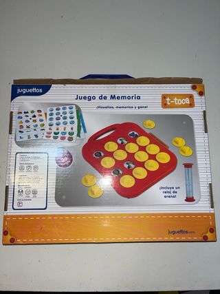 Juego de Memoria Juguettos t-toca 3+