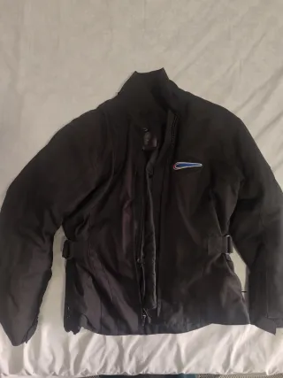 Traje de moto completo negro