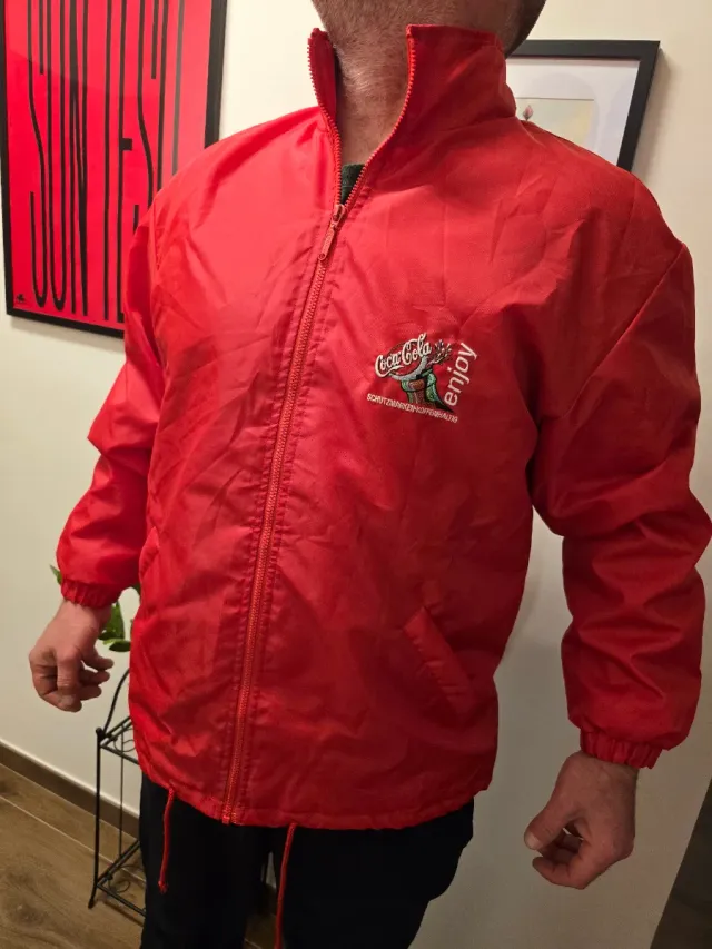 Giacca Coca-Cola Vintage ’80/’90 rossa(Germania)
