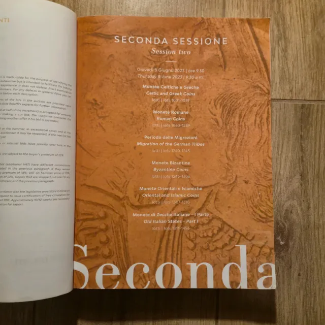 Catalogo Asta Numismatica Bolaffi Giugno 2023