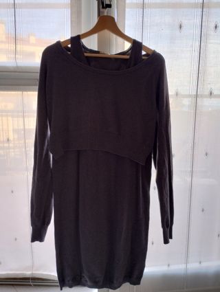 Vestito lungo grigio Intimissimi