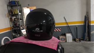 Casco de moto talla XL