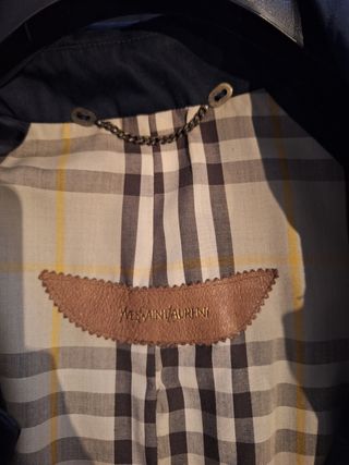 Cappotto Yves Saint Laurent Nero