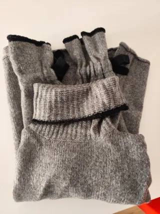 Jersey Lana Cuello Alto Invierno