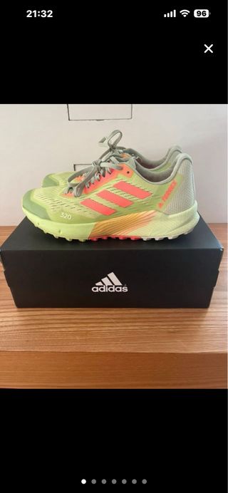 Adidas Terrex Agravic 41.5 Verde/Rosa