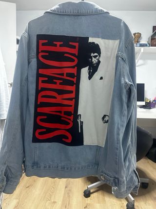 Cazadora Vaquera Pull&Bear Scarface