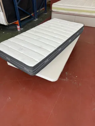 Base y Colchón Flex Nube Junior 90x190