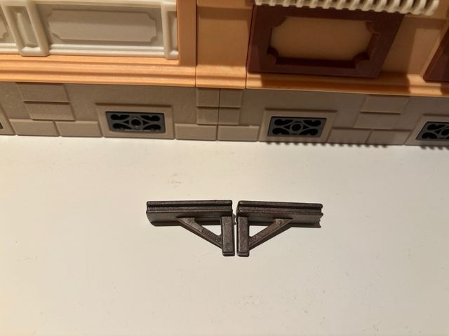 2 Escuadras Vigas Playmobil Steck Castillo